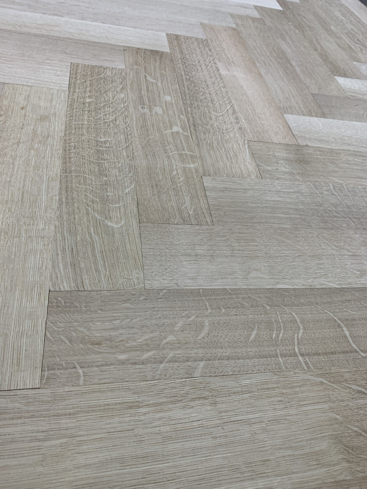 Штучный паркет Старый мастер Дуб Бриллиант 420х70х15мм